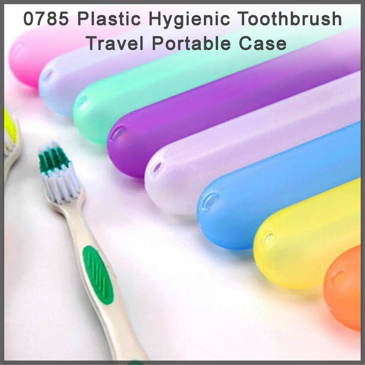0785 Plastic Hygienic Toothbrush Travel Portable Case - SkyShopy 0785 Plastic Hygienic Toothbrush Travel Portable Case - SkyShopy